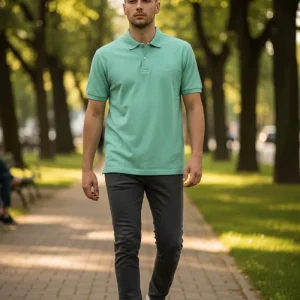 CAMISETA POLO MASC DOG BORDADO 113893M REVANCHE