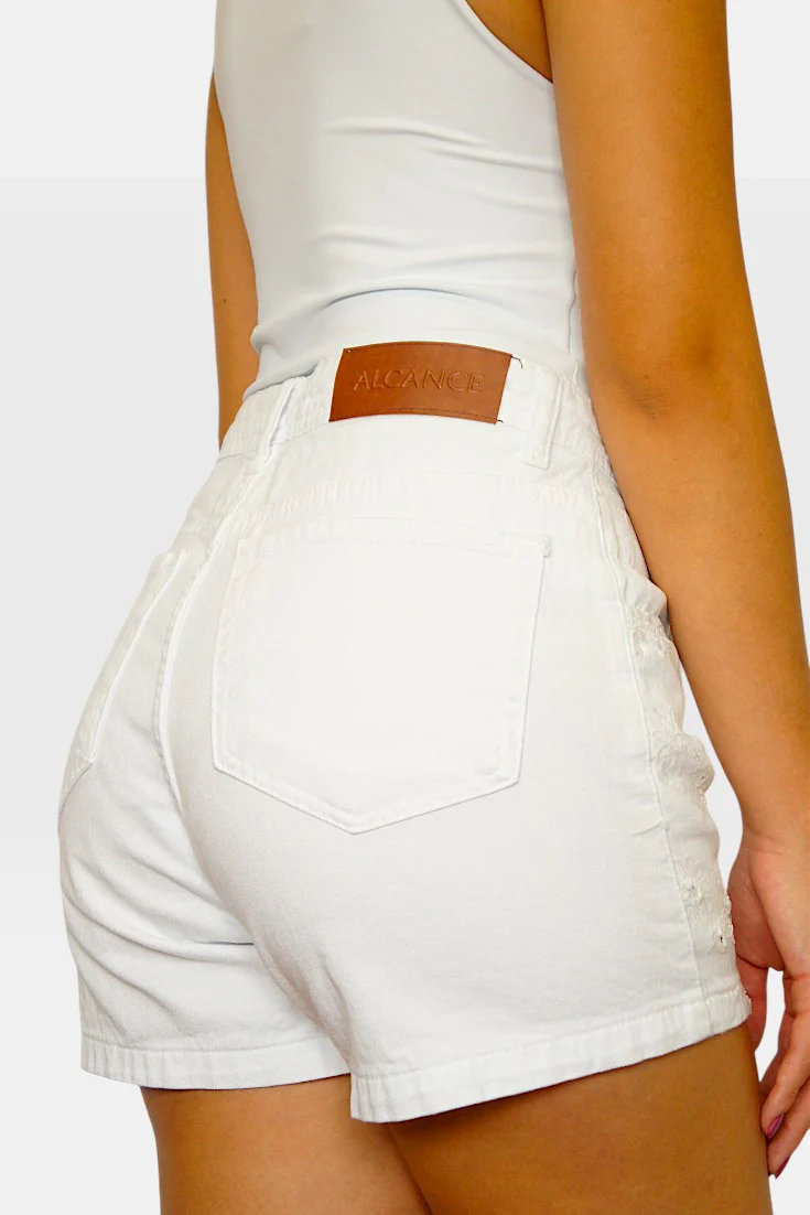 SHORTS JEANS MOM LINEART 10160012 ALCANCE - Image 4