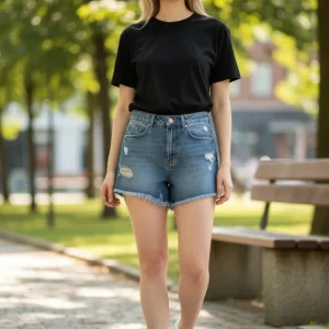 SHORTS JEANS FEM HOT PANTS 49960 DISPARATE