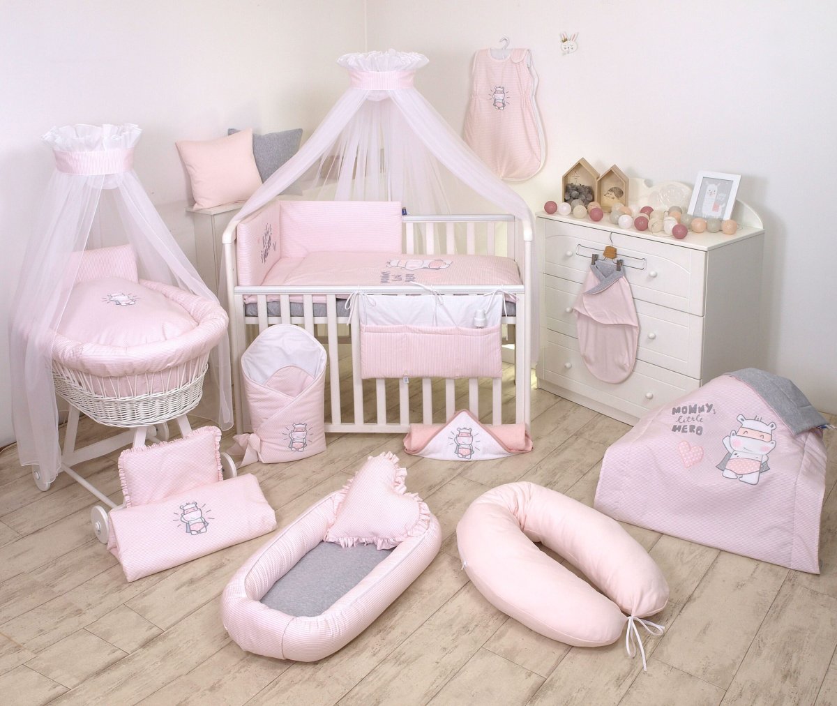 Conjunto de berço bebé, roupa de cama bebé - Image 5