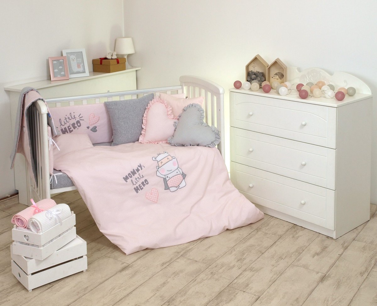 Conjunto de berço bebé, roupa de cama bebé - Image 8