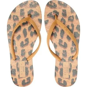 CHINELO DE DEDO MARROM ANIMAL PRINT ESSENTIAL Z 19026 0113 0001 BRIZZA