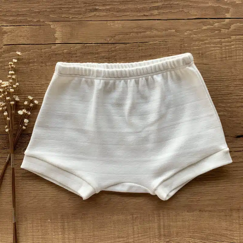 Kit 2 Shorts Bebê em Algodão Egípcio Pérola - Image 4